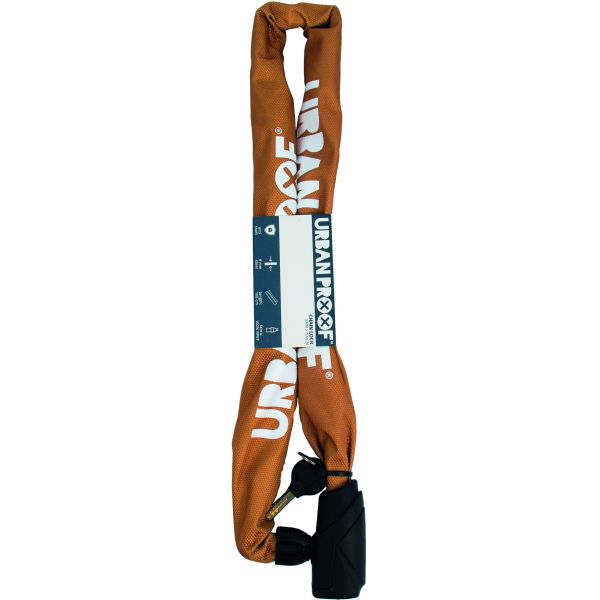 Afbeelding laden in galerijviewer, Urbanproof kettingslot 8mm*100cm geel
