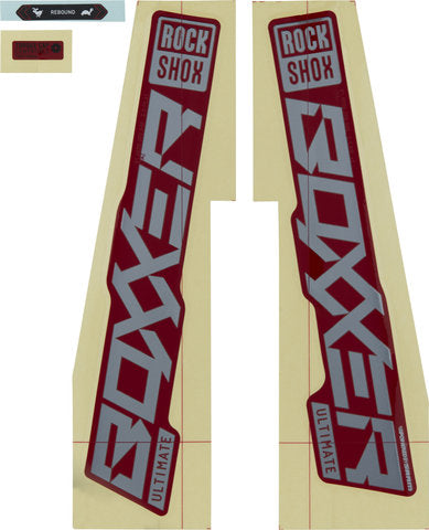 Afbeelding laden in galerijviewer, Rockshox sticker set for boxxer ultimate - 2021 model
