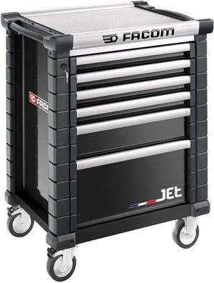 Facom jet gereedschapswagen 6 laden m3 zwart - jet.6nm3a - jet.6nm3a