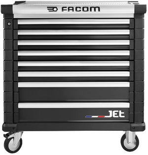 Facom jet gereedschapswagen 8 laden m4 zwart - jet.8nm4a - jet.8nm4a