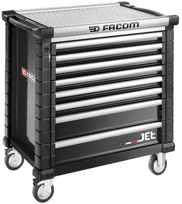 Facom jet gereedschapswagen 8 laden m4 zwart - jet.8nm4a - jet.8nm4a
