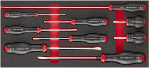 Facom module van foam met 9 protwist® schroevendraaiers - modm.at4pb