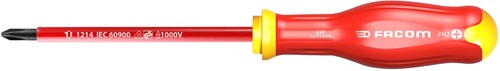 Facom schroevendraaier protwist ph1x100 geïsoleerd 1000v - atp1x100ve - atp1x100ve