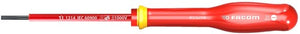 Facom schroevendraaier protwist sleuf 2.5x75 geïsoleerd 1000v - at2.5x75ve - at2.5x75ve