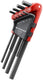 Facom set 9 haakse inbussleutels 6-kant in houder, metrische maten - 83h.jp9a