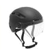 Falkx Helm vizier 55-58 cm matzwart maat M