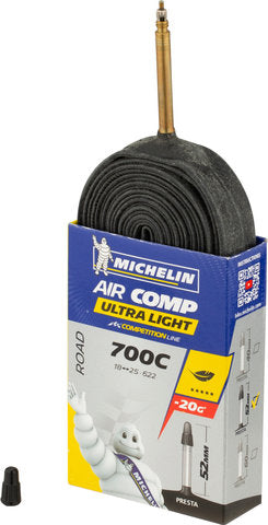 Afbeelding laden in galerijviewer, Michelin a1 aircomp ultra-light road inner tube for 28 tyres

