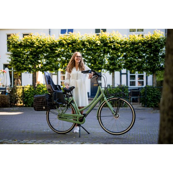 Afbeelding laden in galerijviewer, Steco uni drager met tasverlenger zwart tasmee jumbo yepp
