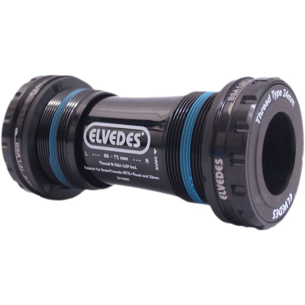 Afbeelding laden in galerijviewer, Trapas Elvedes Hollowtech Sram Truvativ Mtb Race Zwart
