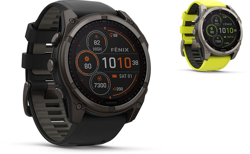Afbeelding laden in galerijviewer, Garmin fēnix® 8 - 51 mm solar sapphire - gps multisport smartwatch

