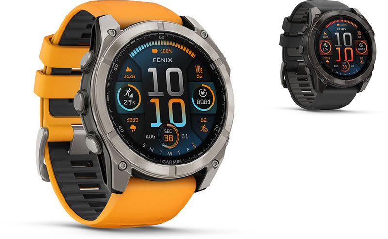 Afbeelding laden in galerijviewer, Garmin fēnix® 8 - 51 mm amoled sapphire - gps multisport smartwatch
