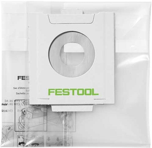 Afbeelding laden in galerijviewer, Festool accessoires afvalzakken ens-ct 26 ac 5 - 496216
