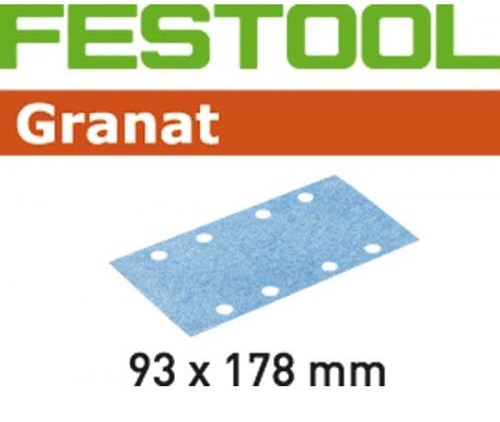 Afbeelding laden in galerijviewer, Festool accessoires granat stf 93x178 p80 gr 50 schuurstroken | 498935
