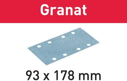 Afbeelding laden in galerijviewer, Festool accessoires granat stf 93x178 p80 gr 50 schuurstroken | 498935
