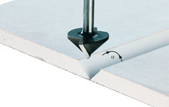 Festool accessoires hw s8 d12,5 45° gipsplaatfrees | 491000