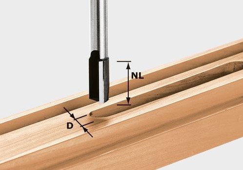 Afbeelding laden in galerijviewer, Festool accessoires hw s8 d18 30 groeffrees | 490969
