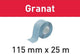 Festool accessoires schuurrol 115x25m p120 gr - 201107