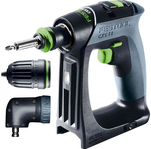 Afbeelding laden in galerijviewer, Festool cxs 18-basic-set - accu-schroefboormachine | zonder accu's en lader in systainer - 577333
