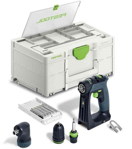 Afbeelding laden in galerijviewer, Festool cxs 18-basic-set - accu-schroefboormachine | zonder accu's en lader in systainer - 577333

