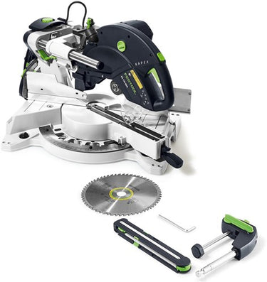 Festool afkort-trekzaag kapex ks 120 reb | zaagdiepte 120 mm | dubbele geleidekolom - 575302