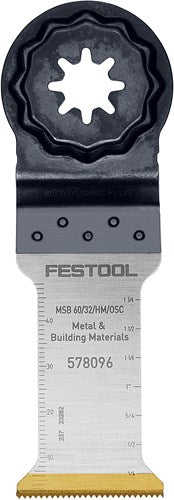 Festool accessoires festool msb 60 32 hm osc hardmetalen zaagblad - 578096
