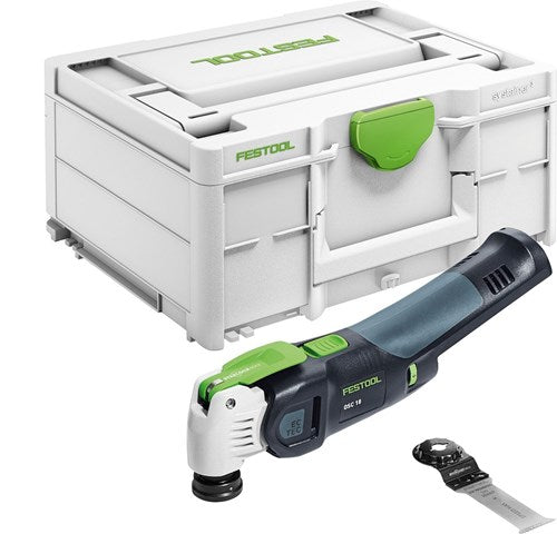 Afbeelding laden in galerijviewer, Festool osc 18 li e-basic oscillerende accu multitool vecturo | zonder accu's en lader - 576591
