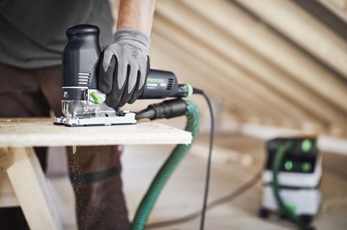Afbeelding laden in galerijviewer, Festool ps 300 eq-plus pendeldecoupeerzaag | trion | 720w - 576041
