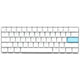 Ducky one 2 pro mini white classic rgb mechanisch gaming toetsenbord (wit, us lay-out (qwerty), cherry mx red, 60%, rgb led, double-shot pbt, quack mechanics)