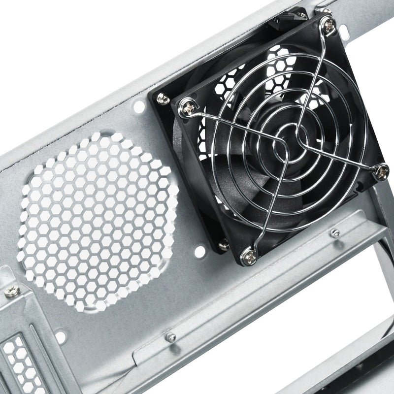 Afbeelding laden in galerijviewer, Silverstone rm400 rack behuizing (zwart | 2x usb-a 3.2 (5 gbit s))
