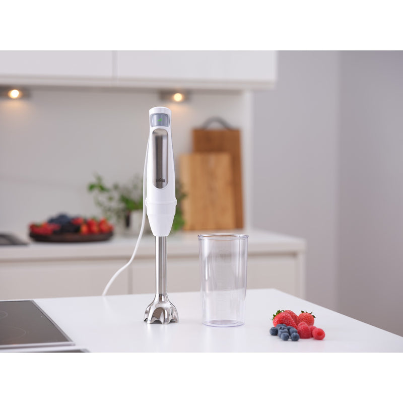 Afbeelding laden in galerijviewer, Braun multi quick 7 staafmixer mq 7005b (wit roestvrij staal)
