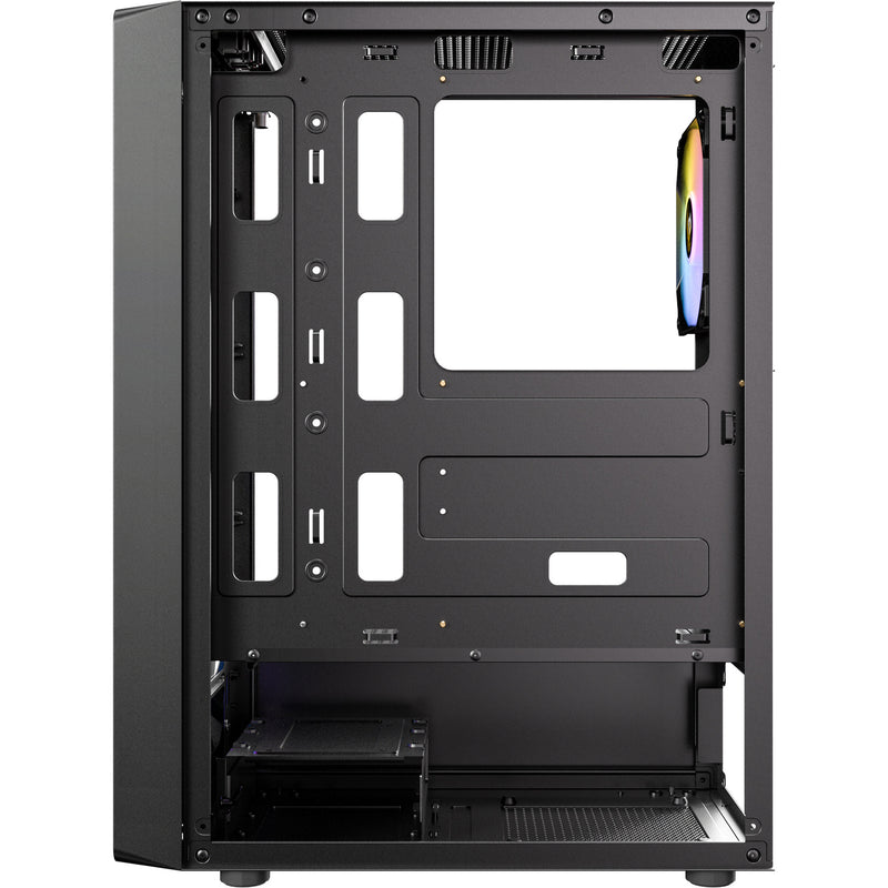 Afbeelding laden in galerijviewer, Antec ax26 rgb elite midi tower behuizing (zwart | 3x usb-a | tempered glass)
