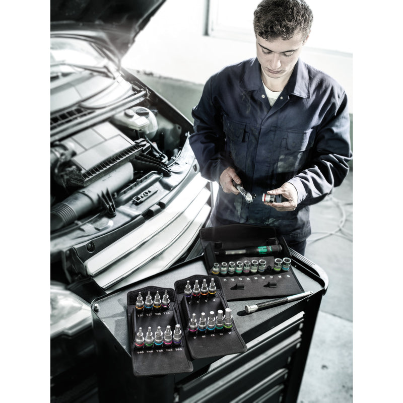 Afbeelding laden in galerijviewer, Wera 8767 hmc hf 1 zyklop bit-doppen-set torx dopsleutel (9-delig)
