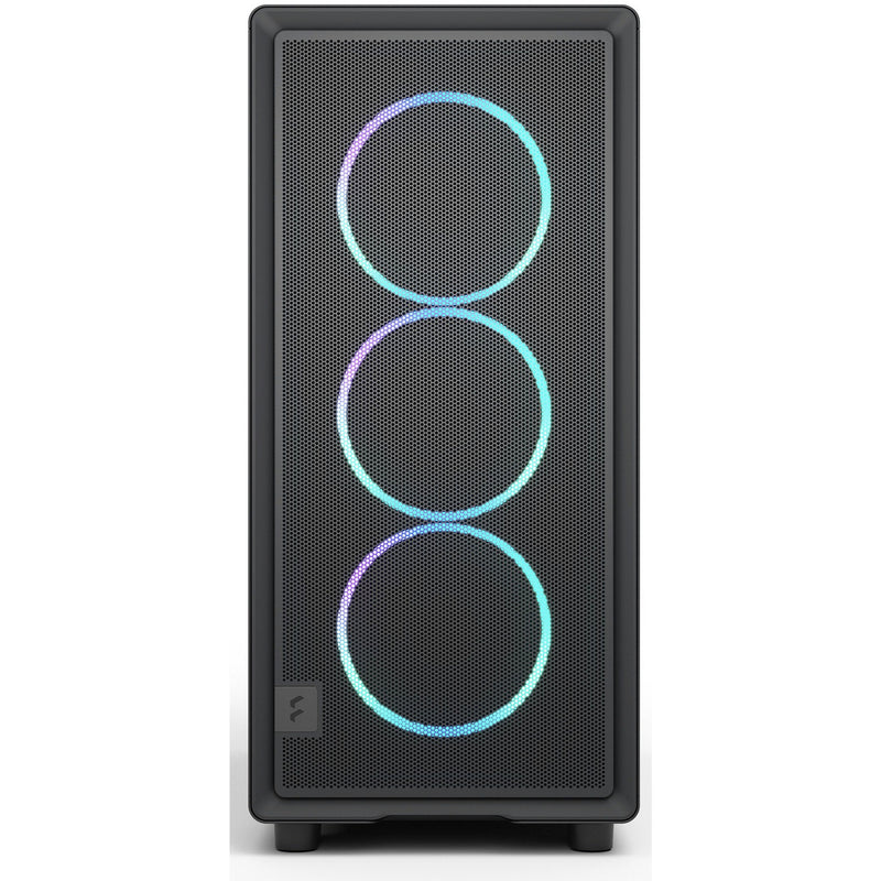 Afbeelding laden in galerijviewer, Fractal design epoch rgb midi tower behuizing (zwart | 2x usb-a | 1x usb-c | rgb | tempered glass)
