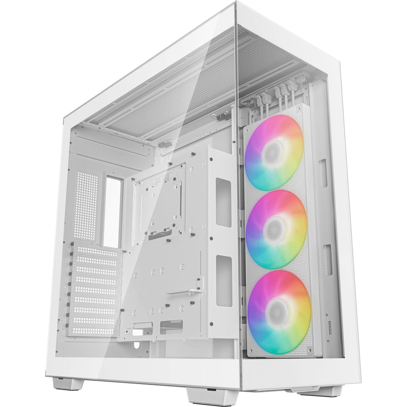 Afbeelding laden in galerijviewer, Deepcool ch780 midi tower behuizing (wit | 4x usb-a | 1x usb-c | rgb | window)
