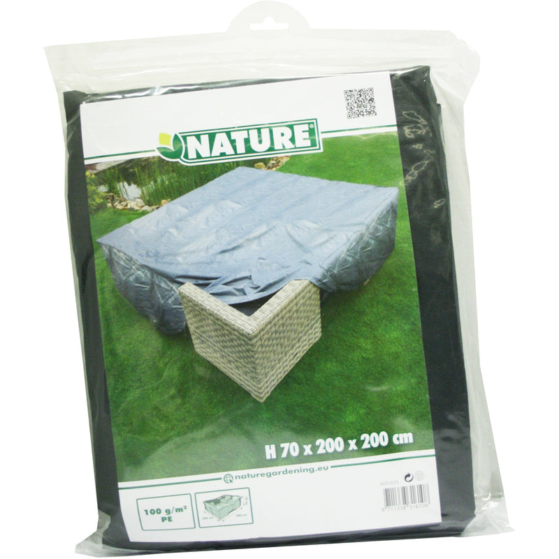 Afbeelding laden in galerijviewer, Nature tuinmeubelafdekhoes voor loungeset afdekking (grijs, 6031610)
