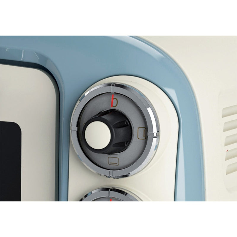 Afbeelding laden in galerijviewer, Ariete vintage oven 0979 05 mini bakoven (wit lichtblauw, 18 liter)
