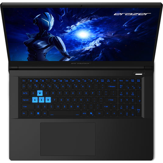 Erazer scout 17 e1 md62758 17.3 gaming laptop (zwart | core 5 210h | rtx 5050 | 16 gb | 1 tb ssd)