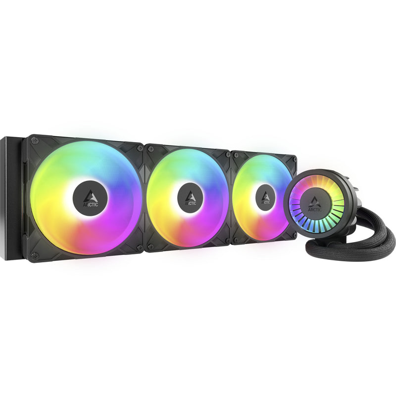 Afbeelding laden in galerijviewer, Arctic liquid freezer iii pro 420 a-rgb waterkoeling (zwart, 4-pins pwm fan-connector)
