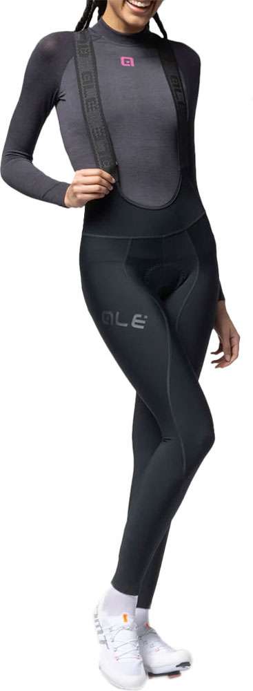 Afbeelding laden in galerijviewer, Alé winter - women's bib shorts with pad
