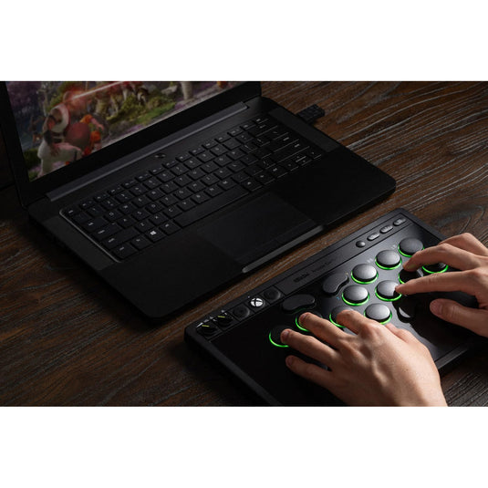8bitdo arcade controller for xbox (zwart, 2.4 ghz usb, xbox series x|s, xbox one, pc)