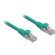 Sharkoon cat.6a netwerkkabel (groen, 2 meter, sftp, rj-45, halogeenvrij)