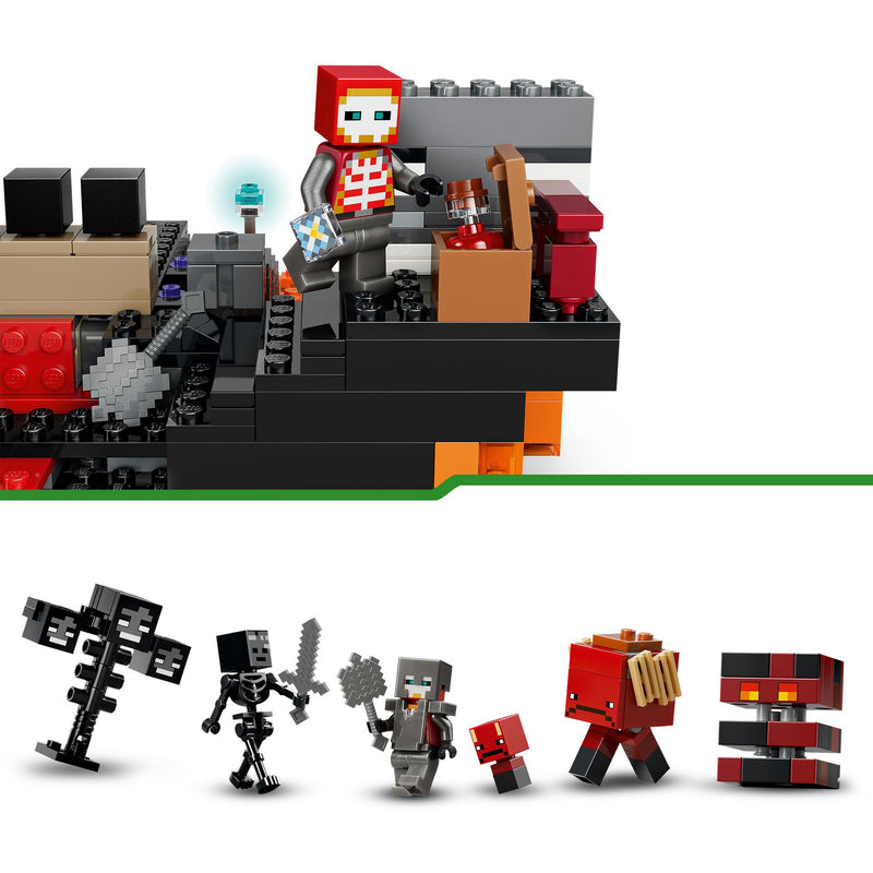 Afbeelding laden in galerijviewer, Lego minecraft de wither-strijd videogame speelgoed voor kinderen - 21590
