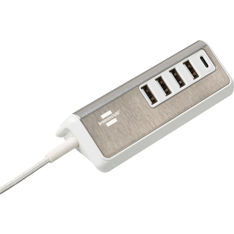 Afbeelding laden in galerijviewer, Brennenstuhl estilo meervoudige usb-lader (wit, 1x usb-c, 4x usb-a)
