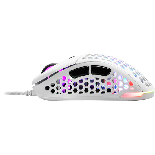 Sharkoon light² 200 gaming muis (wit, 50 - 16,000 dpi, rgb leds)