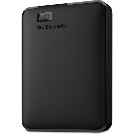 Wd elements portable 5 tb externe harde schijf (zwart, bu6y0050bbk-wesn, micro-usb-b 3.2 (5 gbit s))