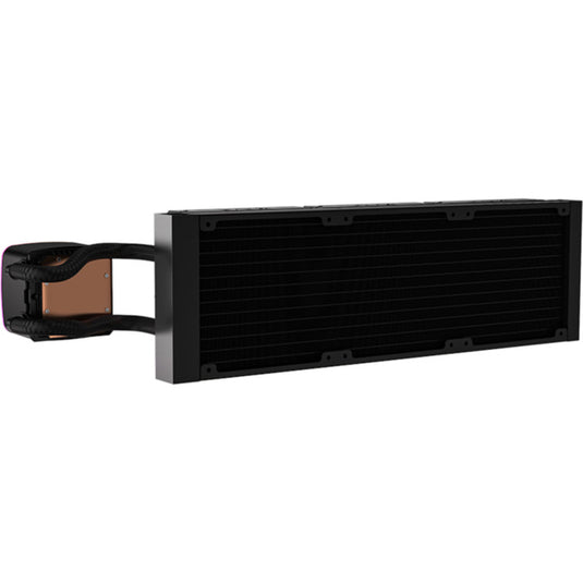 Xyz pc gear aquapulse aio 360 waterkoeling (zwart, argb, pwm)