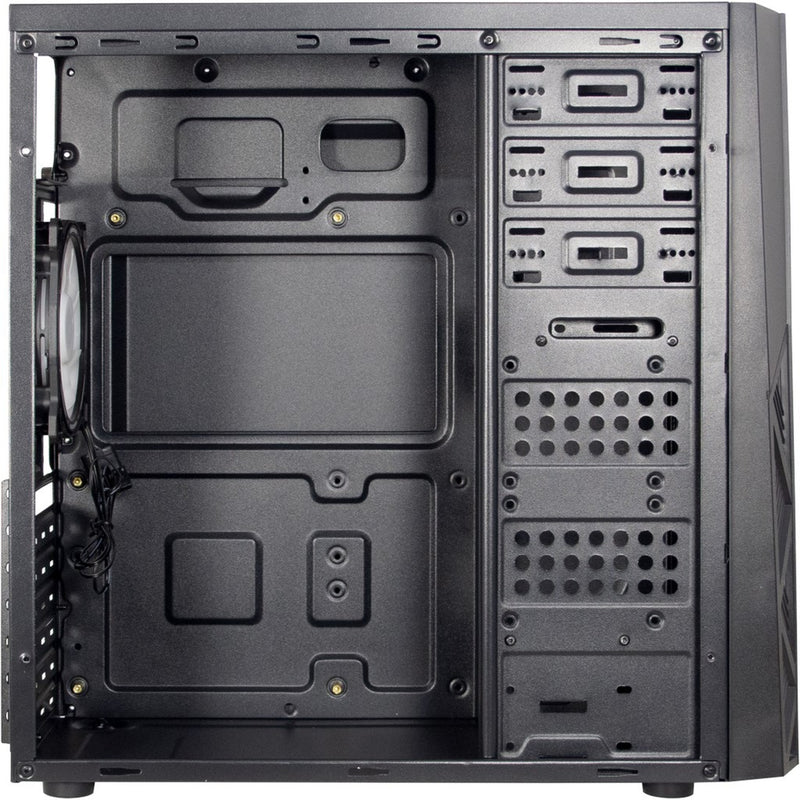 Afbeelding laden in galerijviewer, Inter-tech b-02 rgb midi tower behuizing (zwart | 3x usb-a | rgb | window)
