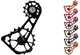 Moquai ceramic 12 18 teeth shift cage for shimano 11 12-speed 8000 9100 series