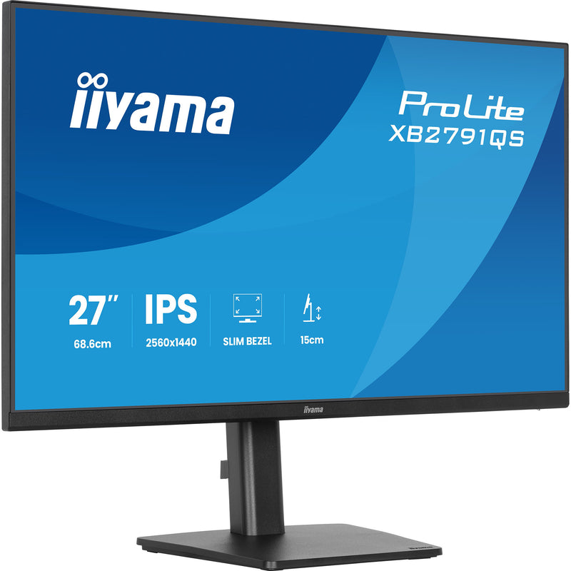 Afbeelding laden in galerijviewer, Iiyama prolite xb2791qs-b1 27 monitor (zwart (mat), hdmi, displayport, audio)
