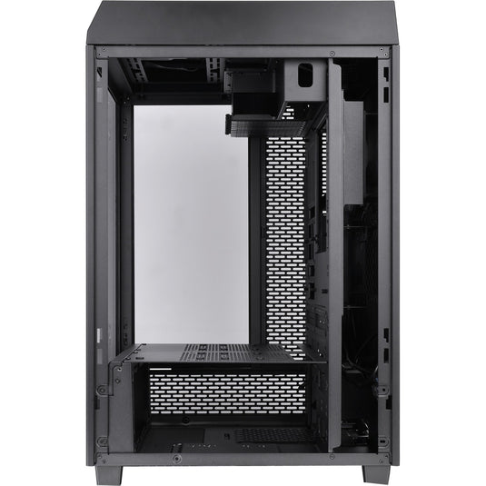 Thermaltake the tower 500 midi tower behuizing (zwart | 4x usb-a | 1x usb-c | tempered glass)